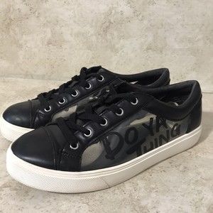 Aldo Sneakers Do Ya Thing Womens Size 8 Black Casual Athletic Shoes